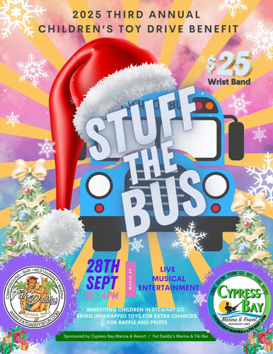 2025 Toy Drive Wristband - September 28th from 12-4PM